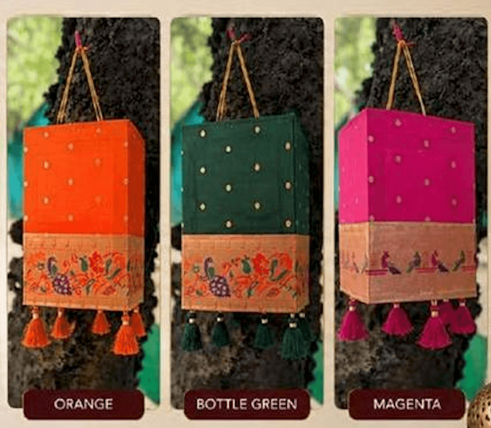 Paramparik Nakshi paper-cut lantern