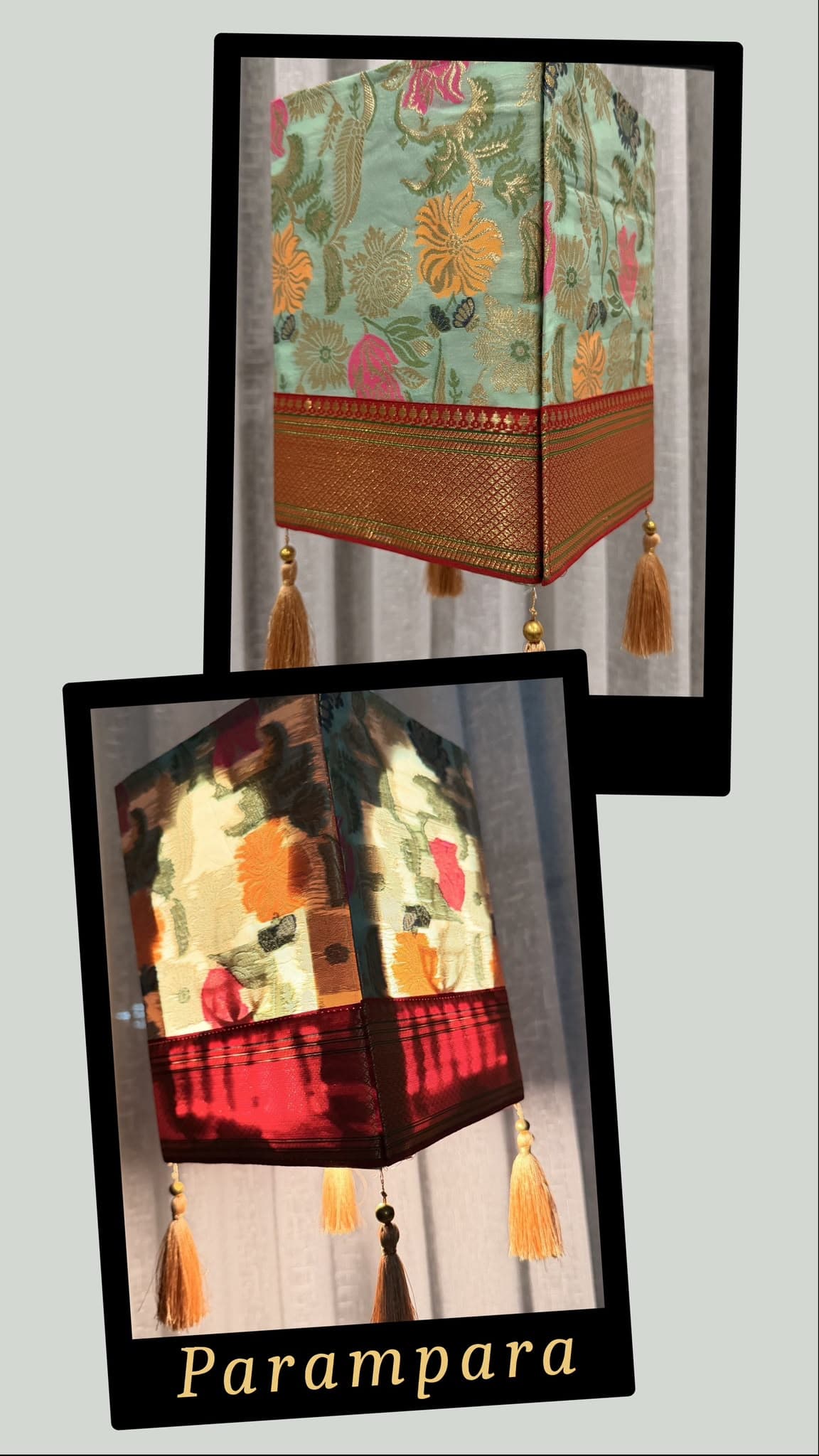 Paramparik Nakshi paper-cut lantern