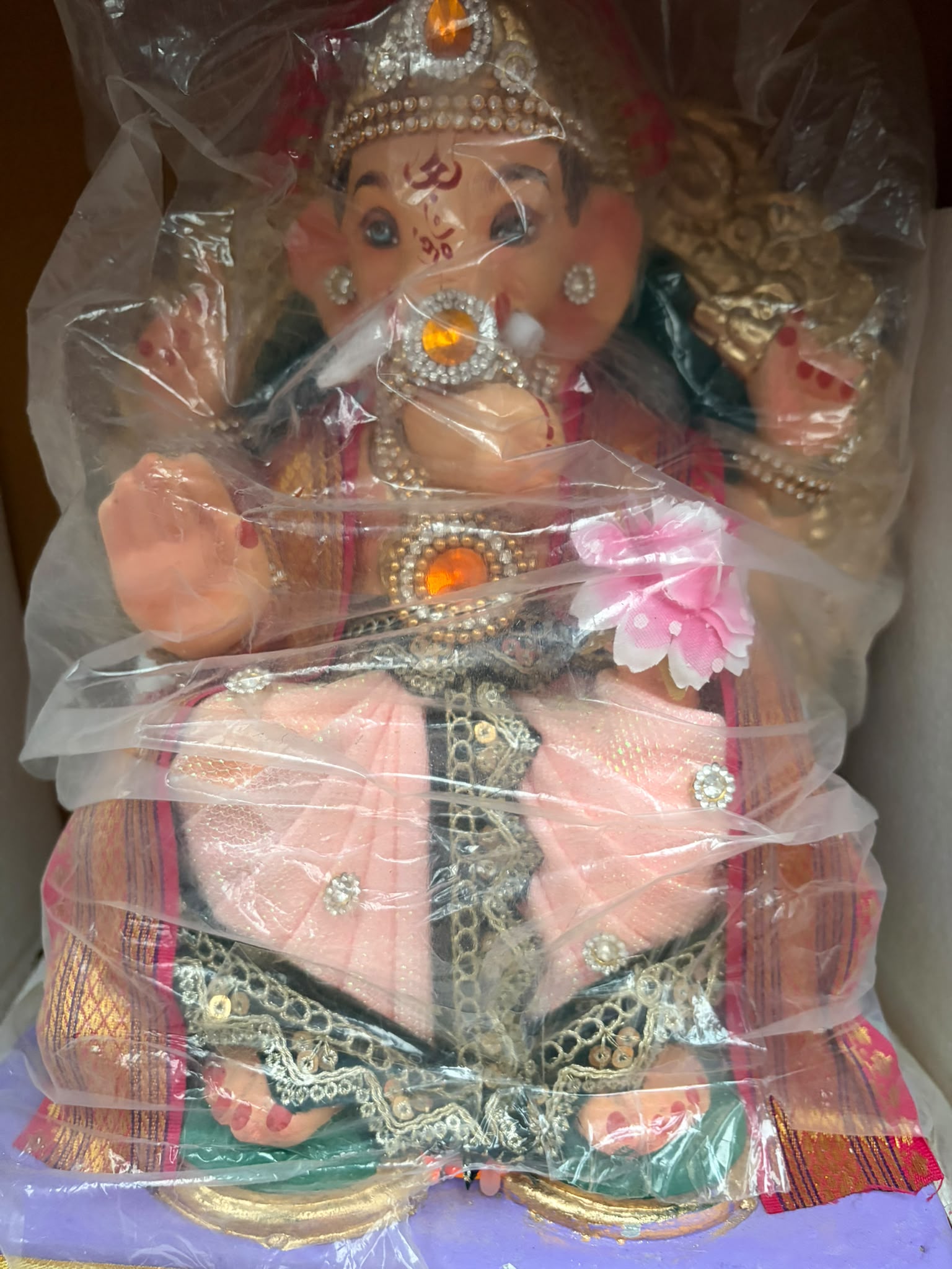 Model 1203 - Pink Pitambar - Singhasan