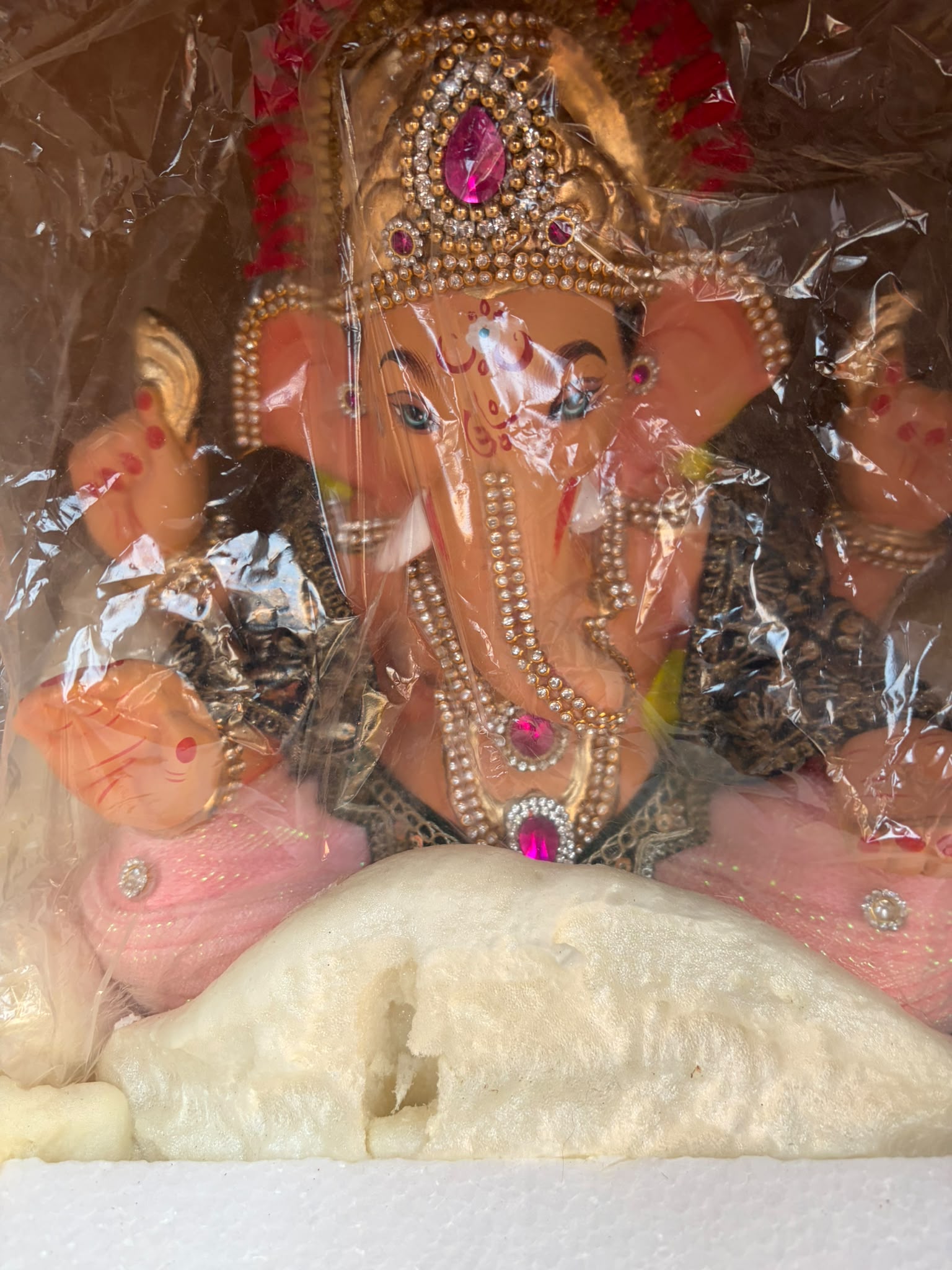 Model 1205 - Pink Pitambar - Sukhasana 2