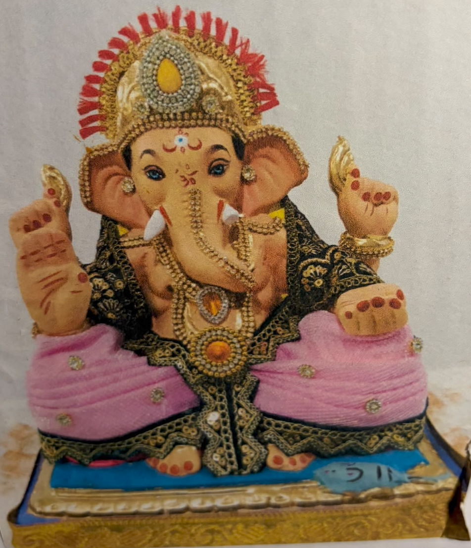 Model 1205 - Pink Pitambar - Sukhasana 2