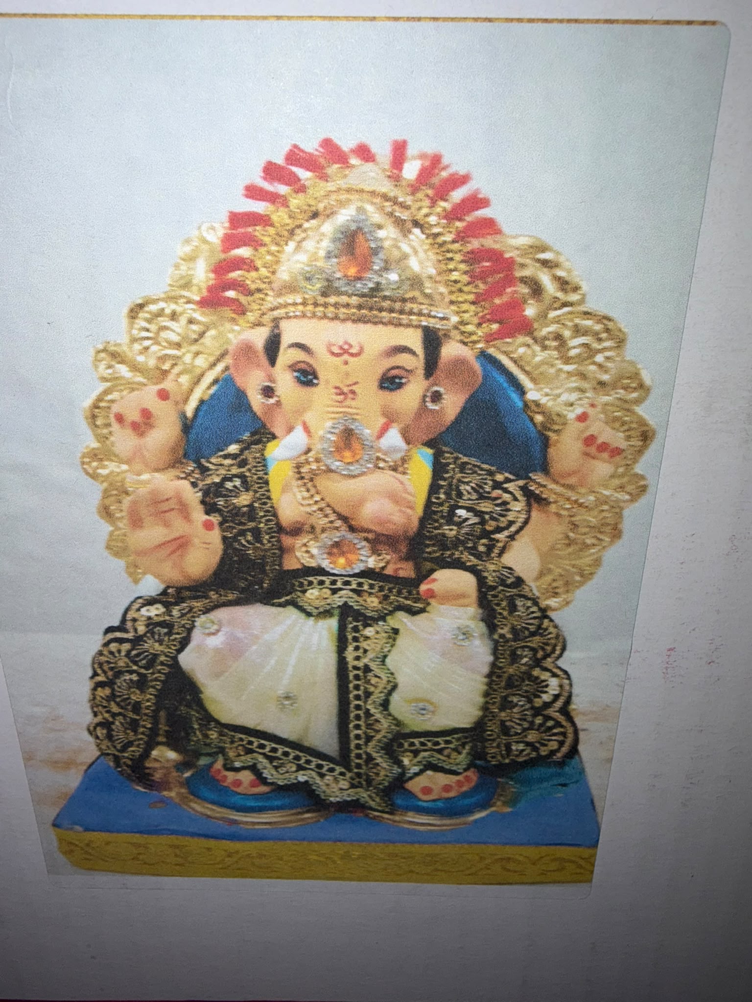 Model 1210 - White Pitambar - Singhasan 2