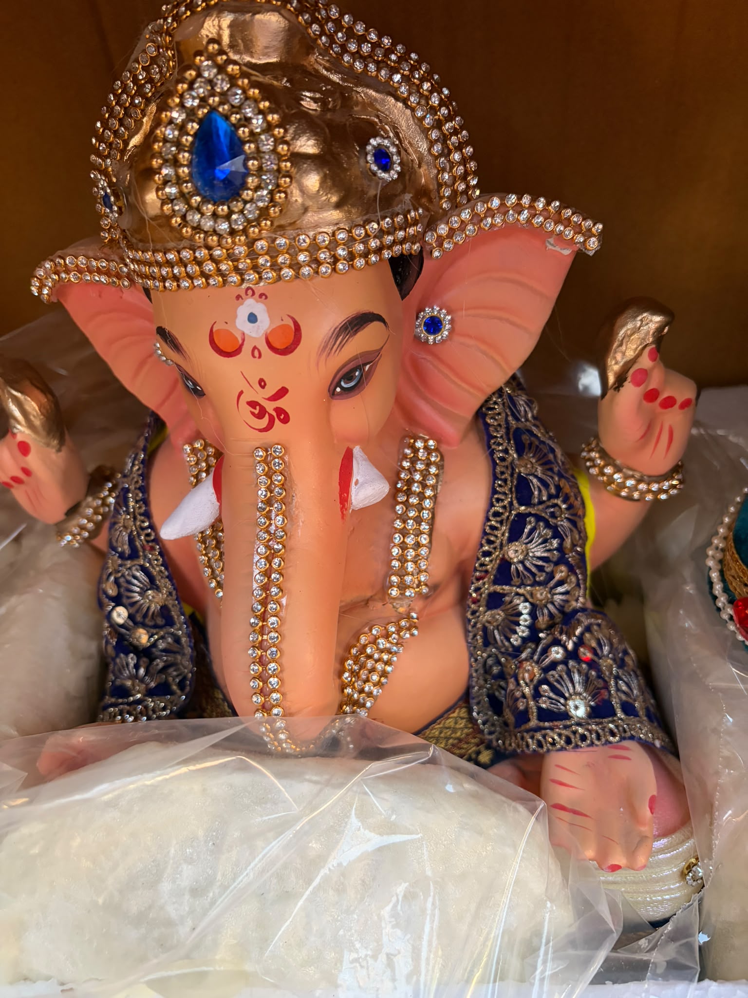 Model 1213 - White Pitambar - Sukhasana 3