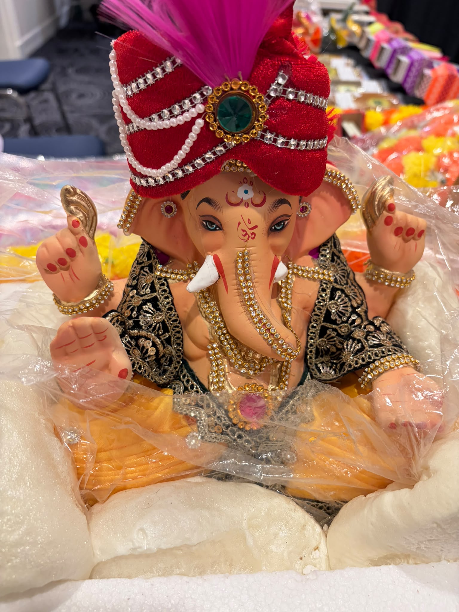 Model 1214 - Yellow Pitambar - Sukhasana
