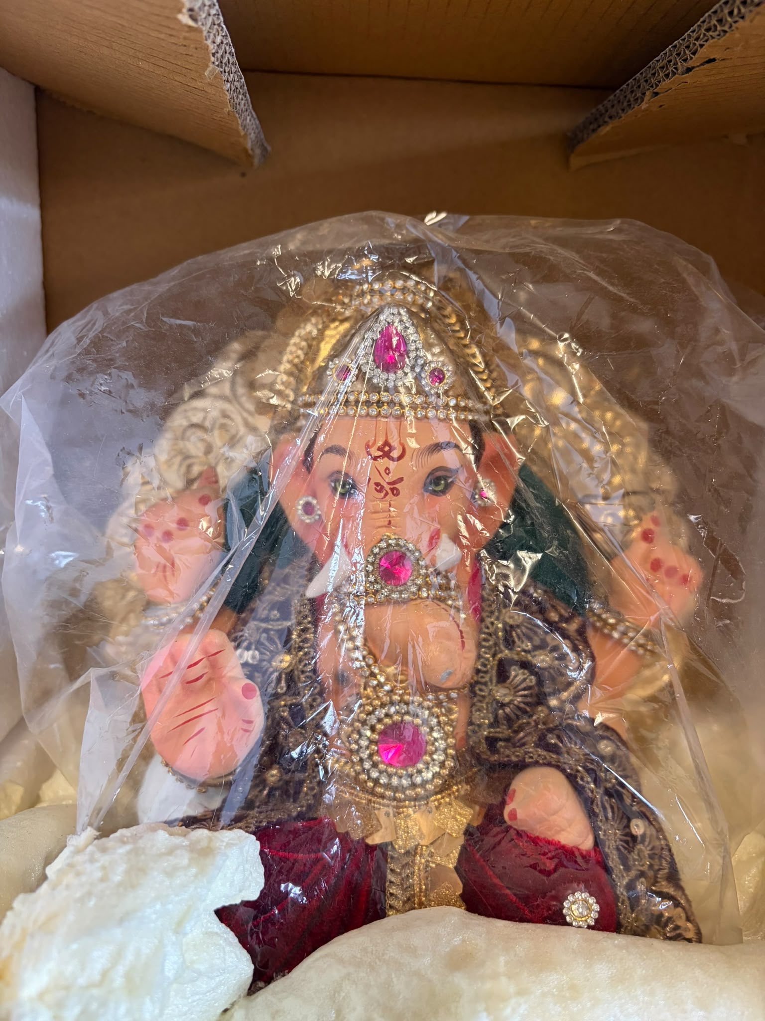 Model 1222 - Maroon Pitambar - Lalbaugcha Raja