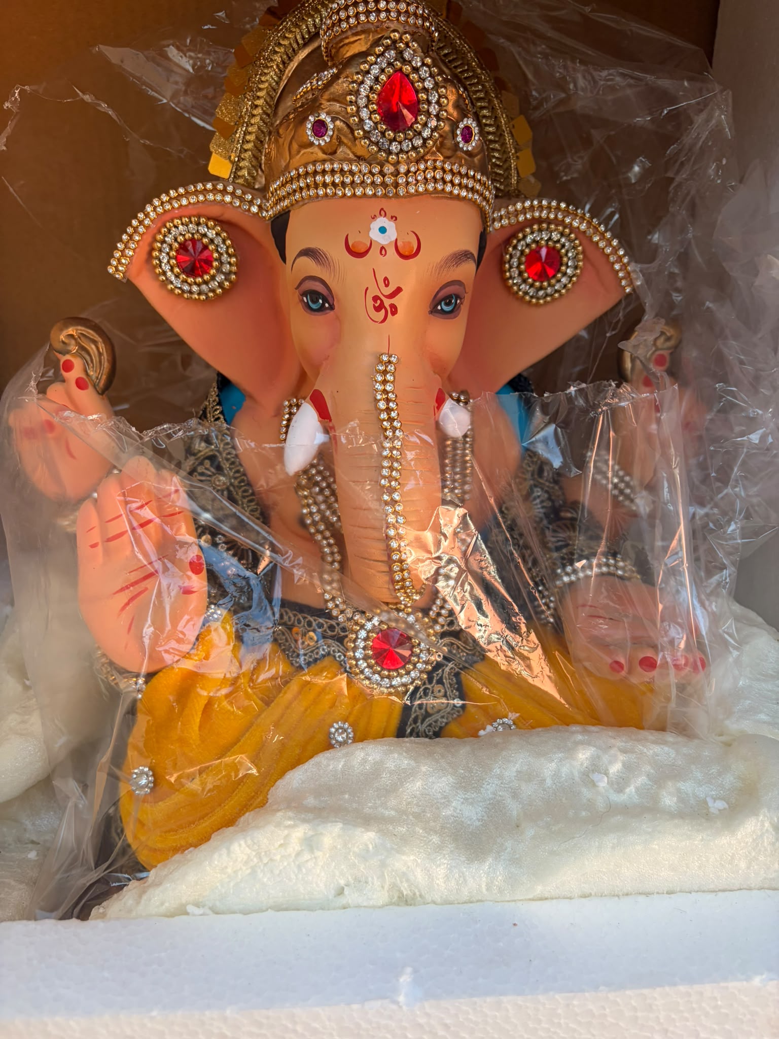 Model 1503 - Yellow Pitambar - Sukhasana 2