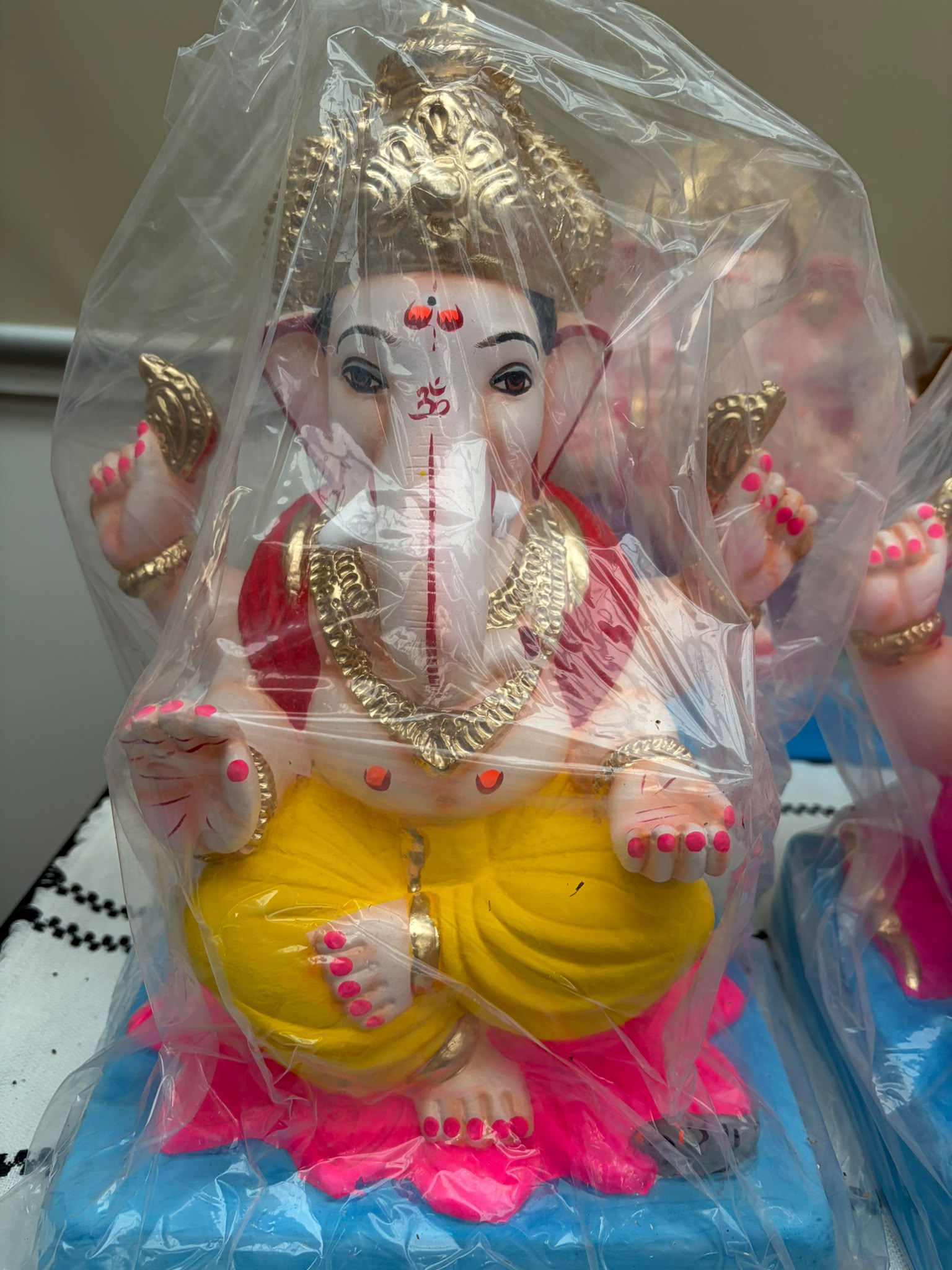 Ganesha On Lotus