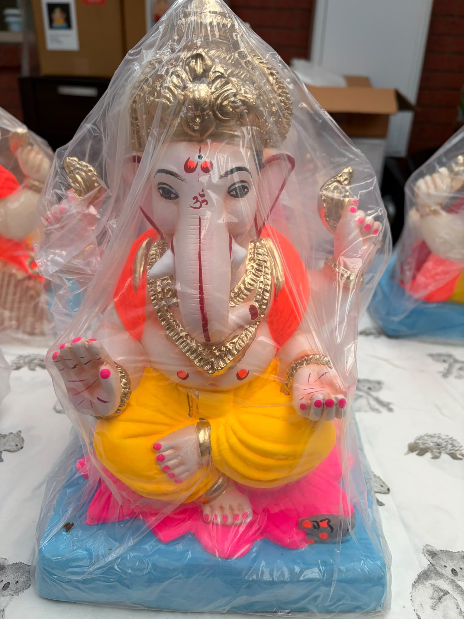 Ganesha On Lotus 4