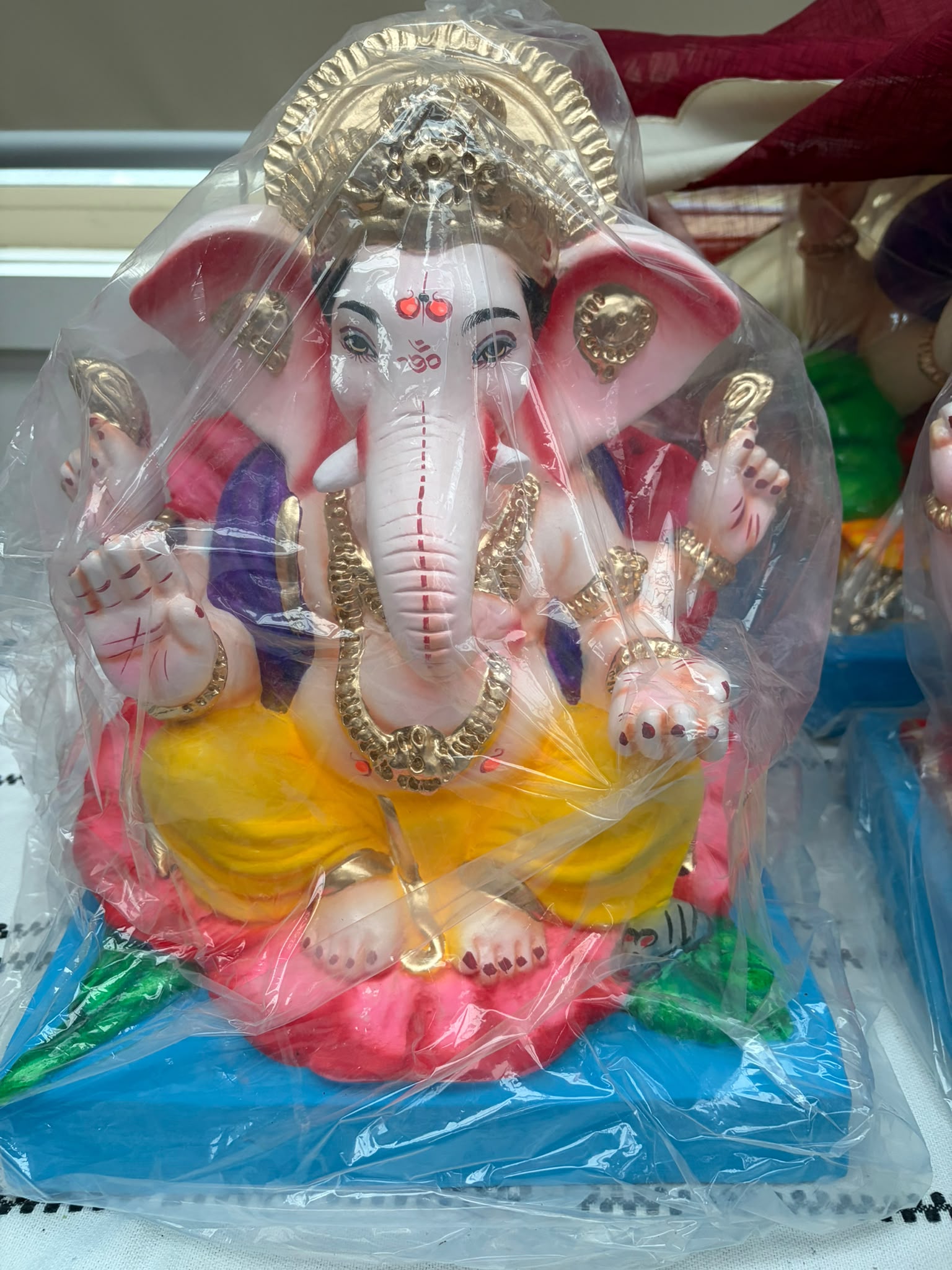 Ganesha On Jaswand (Hibiscus) 2
