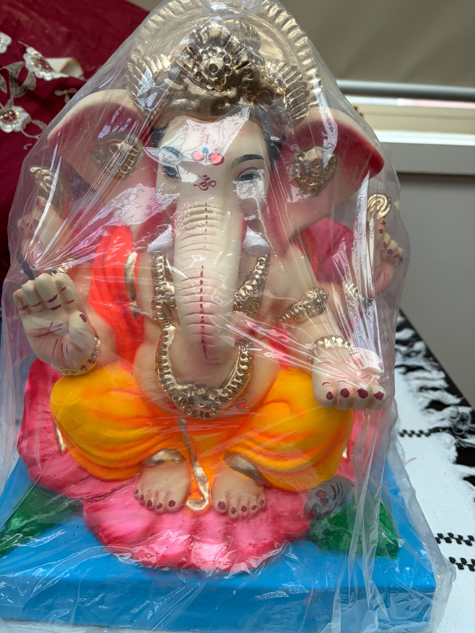 Ganesha On Jaswand (Hibiscus) 3
