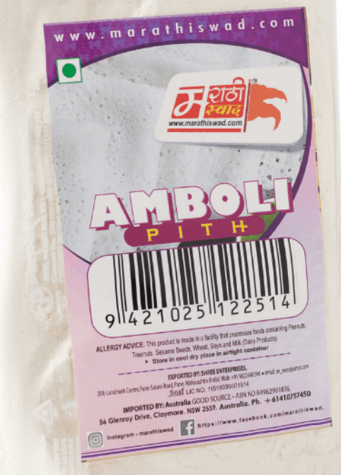 Amboli Peeth/Flour