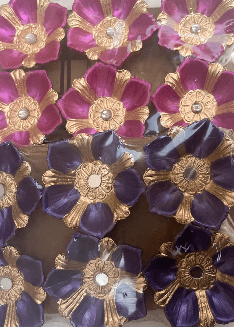 Clay Dia(Panti)-Flowers Set of 6