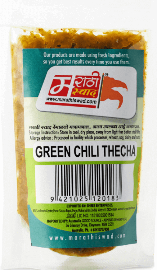 Spicy Green Chilli Techa