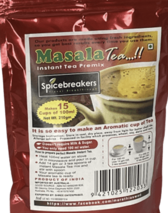 Instant Masala Tea Powder