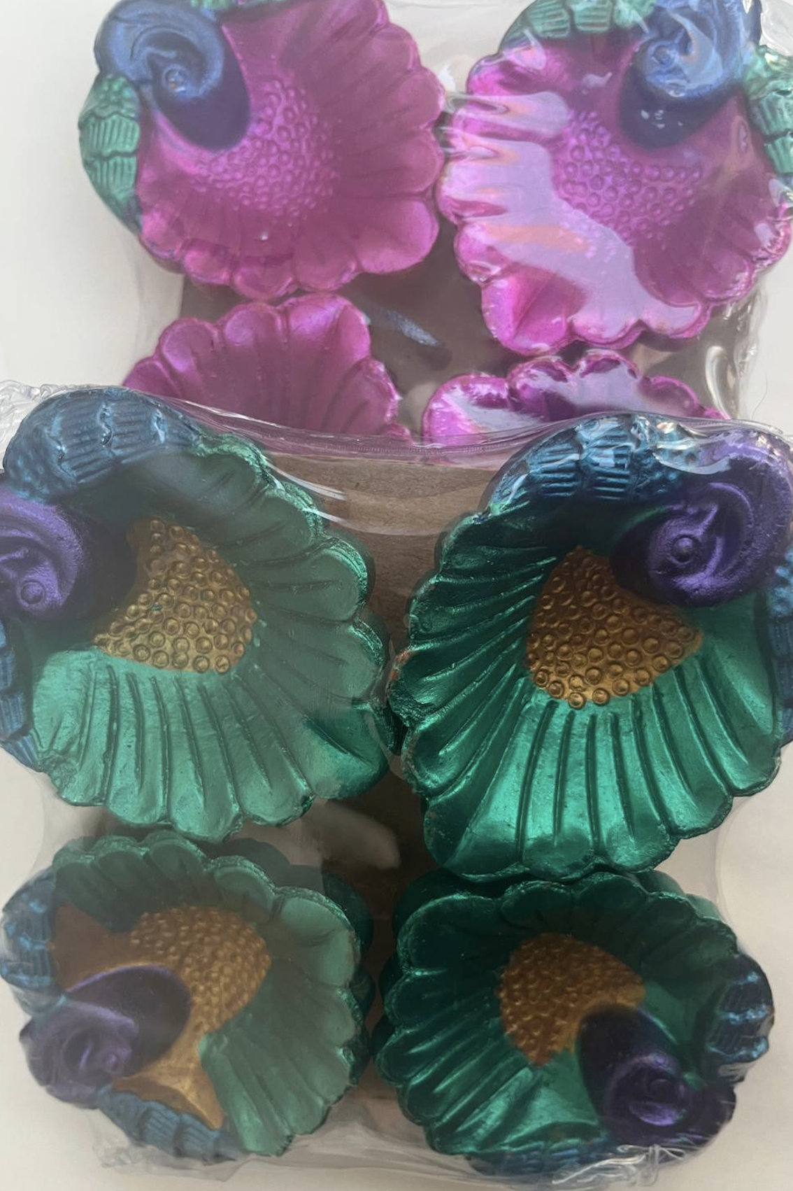 Clay Dia(Panti)-Peacock Set of 4