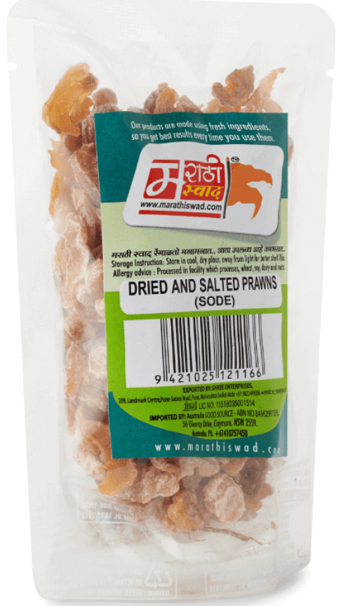 Dried & Salted Prawns [Sode]